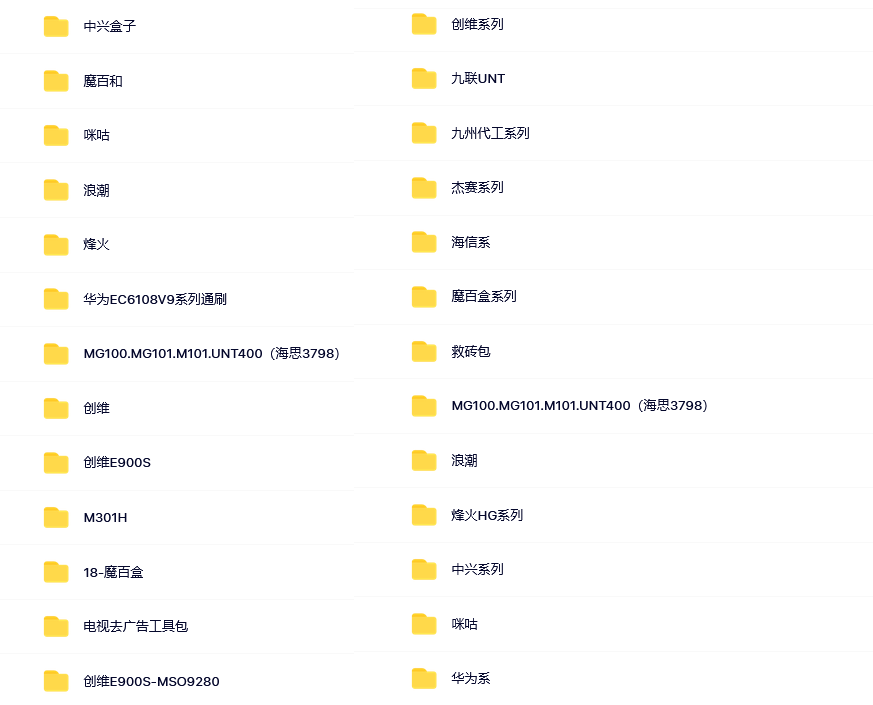 盒子刷机固件合集-第2张图片-分享迷